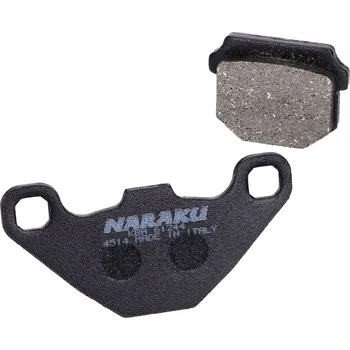 Brzdová destička Brzdové destičky Naraku organic, Aprilia, Hyosung, Peugeot, Derbi, Piaggio, TGB NK430.31