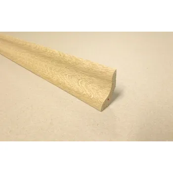 Spálenský dřevěná podlahová lišta P 3622 DUB masiv 36x22mm (cena za 1m)