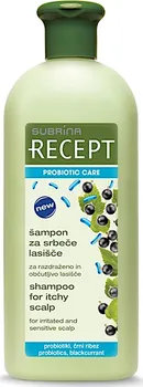 Šampon Subrina Professional Recept Probiotic Care šampon pro citlivou pokožku hlavy 400 ml