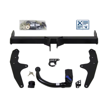 Tažné zařízení AUTO-HAK tažné zařízení Odnímatelné včetně TowTec elektropřípojky 7pólové univerzální - RENAULT LAGUNA III Grandtour