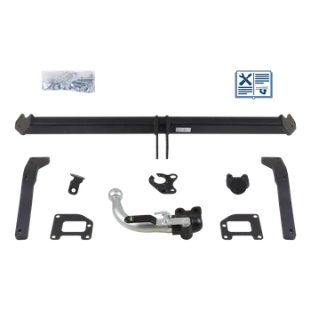 Tažné zařízení GDW tažné zařízení Odnímatelné včetně ECS elektropřípojky 7pólové typová - RENAULT MEGANE IV Grandtour