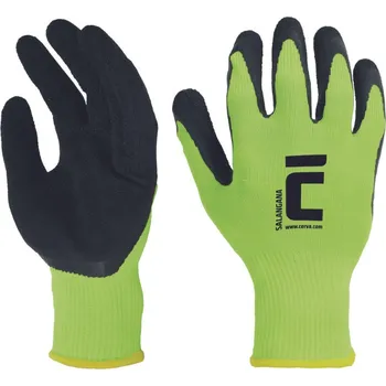 Pracovní rukavice SALANGANA rukavice latexové - žlutá - 8