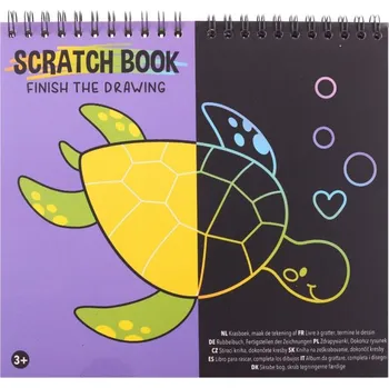 omalovánky Stírací kniha Moře "Dokonči obrázek"