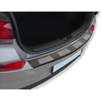 Prah karosérie CRONI Kryt prahu pátých dveří Škoda Octavia IV Liftback 5 2020- Kryt: 4 trapez, Barva: Satin černý&bílý