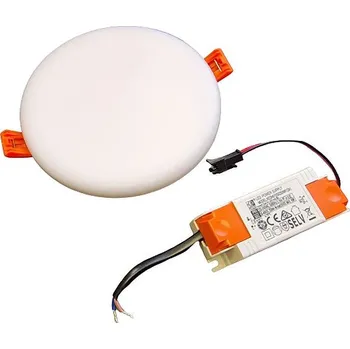 Bodové svítidlo Tracon LED-DLIP-10NW Podhledové kulaté LED svítidlo , se zvýšeným krytím 230 VAC, 10 W, 4000 K, 800 lm, IP66, EEI=G (Tracon LED-DLIP-10NW)