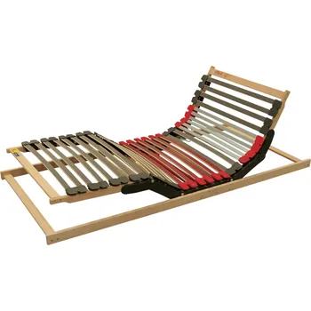 Postelový rošt Materasso EVO MOBIL - elektricky polohovatelný lamelový rošt s nostností 130 kg 80 x 200 cm, březové lamely + bukové nosníky