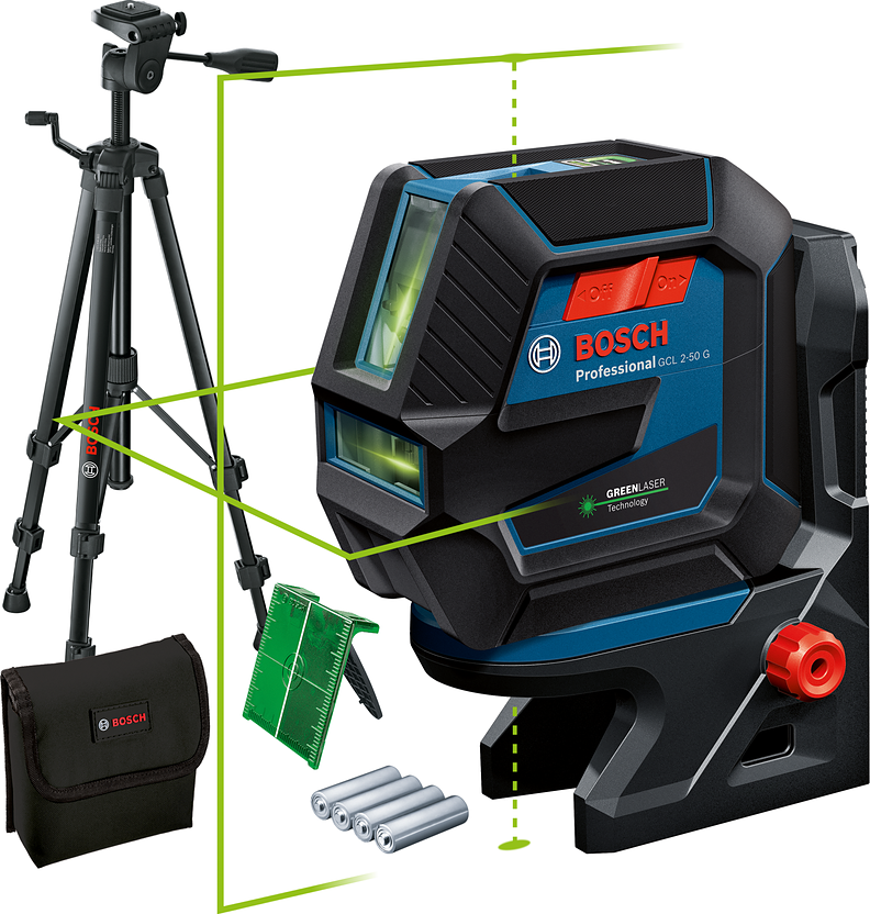 Bosch GCL 2-50 G Professional V balení: Varianta 2