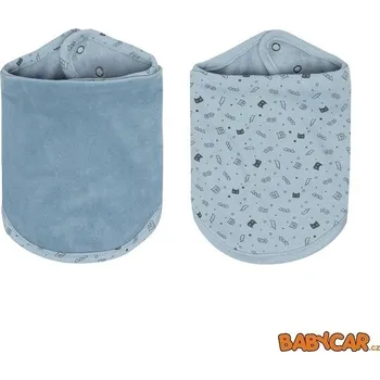 Bryndák BÉBÉ-JOU slintáček BANDANA 2ks Fabulous Hero