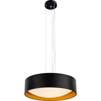 Kaspa, Závěsná lampa Vero černo-zlatá - Formadore