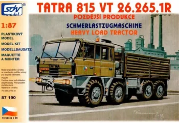 Plastikový model SDV Tatra 815 VT 26.265.1R 1:87