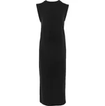 TEPLÁKOVÉ MIDI ŠATY ČERNÉ Pieces