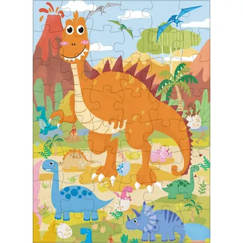 puzzle pro nejmenší Rappa Puzzle s dinosaury 48 dílů 60 x 44 cm