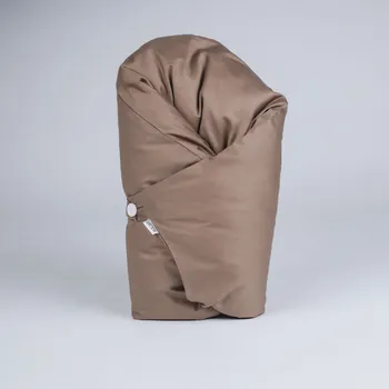 Zavinovačka Tulimese Náhradní povlak hnědý VELIKOST NÁHRADNÉHO POVLAKU: POVLAK 80X80 CM