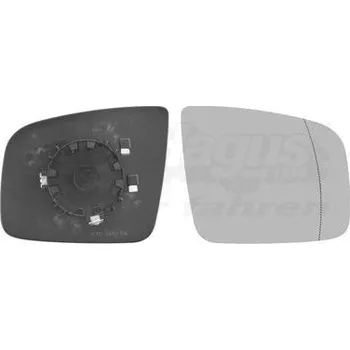 Autosklo Sklo do zrcátka, vnější zrcátko VAN WEZEL 3081832