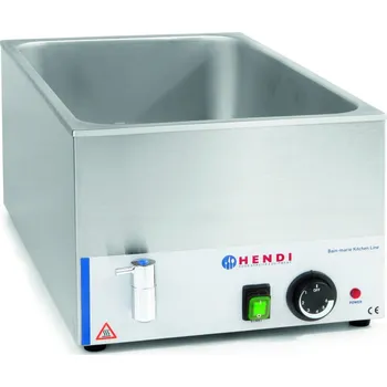 Hendi Bain-Marie Kitchen Line 238912 vodní lázeň s výpustí