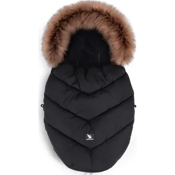 Fusak COTTONMOOSE fusak do autosedačky MINI YUKON Černá