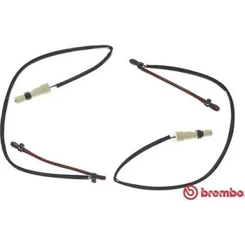 Brzdová destička Výstražný kontakt, opotřebení obložení BREMBO A 00 340