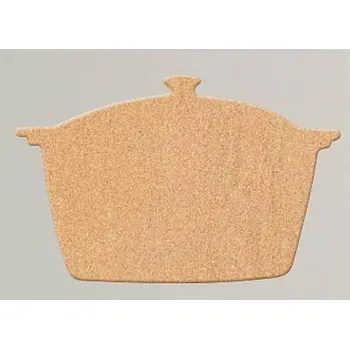 Securit Tvarovaná korková nástěnka se 6 špendlíky. Tvar HRNEC