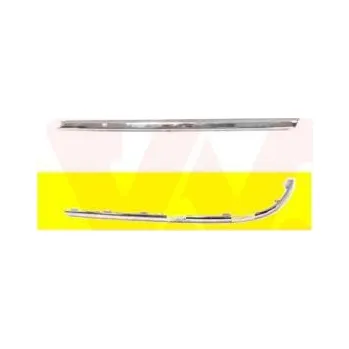 Lišta karosérie Ozdobná / ochranná lišta, nárazník VAN WEZEL 5839558