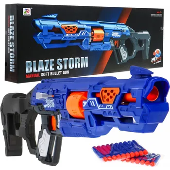 Dětská zbraň Mamido Dětská pistole Blaze Storm modrá