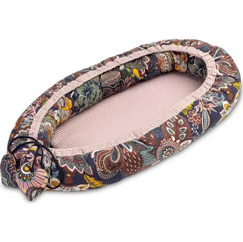 Hnízdečko pro miminko Sensillo Hnízdečko Wafel 80x45 Boho špinavě růžová