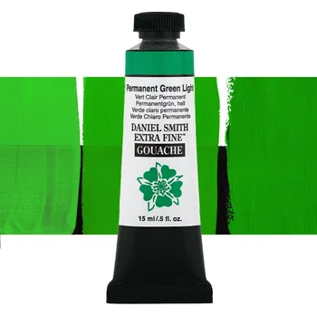 Výtvárné potřeby Kvašová barva Daniel Smith 15 ml - Permanent Green Light