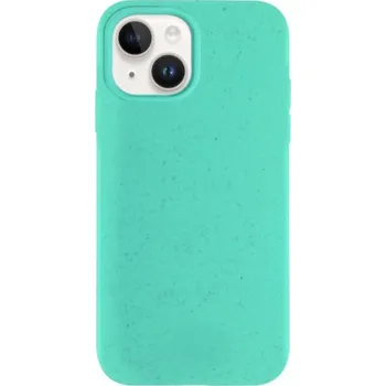 Pouzdro na mobilní telefon Matný ekologicky rozložitelný kryt pro iPhone 13 mini - tyrkysový