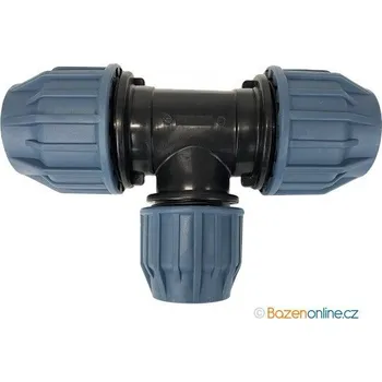 Vodovodní potrubí PE tvarovka T-kus 40 mm