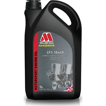 Motorový olej Motorový olej 10W-40 MILLERS OILS CFS plně syntetický, triesterová technologie - 5L