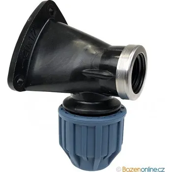 Vodovodní potrubí Nástěnka na PE trubky 25 mm se závitem 3/4"