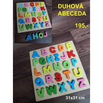 RC model auta DUHOVÁ ABECEDA