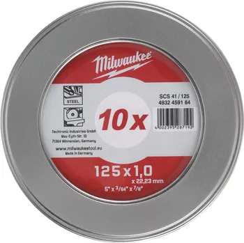 Řezný kotouč Milwaukee Řezný kotouč PRO+ 125X1 - 10ks kov. box