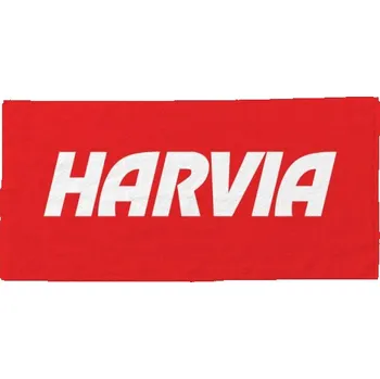 Harvia ručník 70 x 140 cm, červený