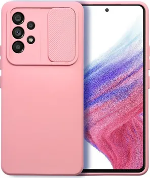 Pouzdro na mobilní telefon SLIDE Case pro Samsung Galaxy A13 růžový