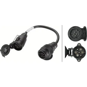 Tažné zařízení Kabel adaptéru, zásuvka přívěsu HELLA 8JA 005 952-001