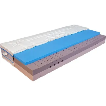 Matrace Matrace Meste Kombi (med+hard), 26 cm, Mabo Potah: Bio Bavlna, Rozměr: 90x200 cm, Lehací vrstva: Silver visco