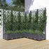 Truhlík Zahradní truhlík s treláží 120 x 120 x 121,5 cm