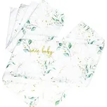 ENIE BABY povlečení SATINE 140x100cm/60x40cm Golden Leaves