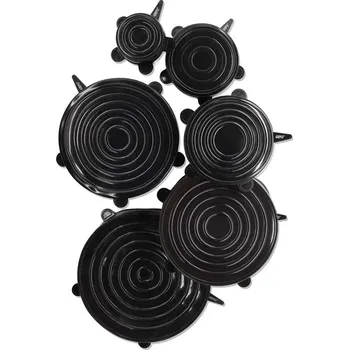 Silikonové víčko FLEXIFRESH, 6 kusů - GEFU (Poklice na mísu FLEXIFRESH, 6 kusů - GEFU)