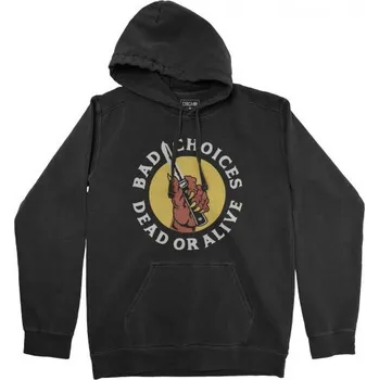 Pánská mikina MIKINA C1RCA BAD CHOICES HOOD - černá - M + při osobním odběru 1 101 Kč