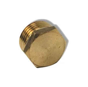 Fitinka Novaservis / HQK Zátka mosaz masiv - vnější závit Průměr závitu: 1 1/4" (5/4")