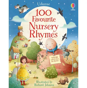 Cizojazyčná kniha 100 Favourite Nursery Rhymes