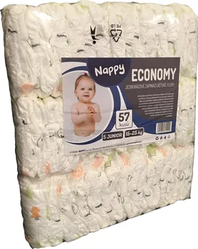 Plena NAPPY Economy 5 Junior 15-25 kg 57 ks