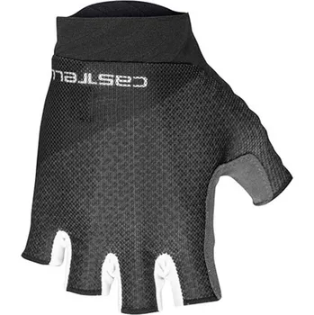 Cyklistické rukavice CASTELLI Cyklistické rukavice krátkoprsté - ROUBAIX GEL 2 LADY - černá S