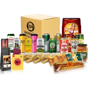 Pivo Domácí pivotéka Plechovkové pivo - sada 11°-12° 14 x 0,5 l 10 chuťovek (set)