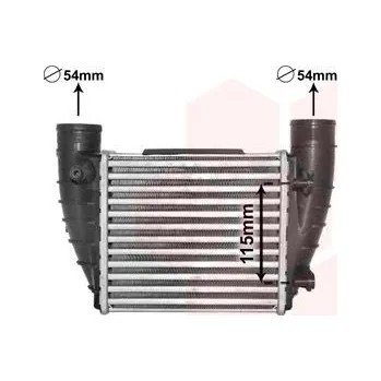 Motor automobilu Chladič turba VAN WEZEL 03004364