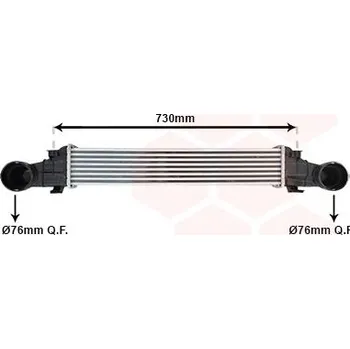 Chladič motoru Chladič turba VAN WEZEL 30004354