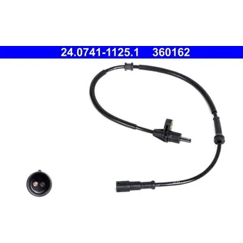 Brzdový systém Snímač, počet otáček kol ATE 24.0741-1125.1