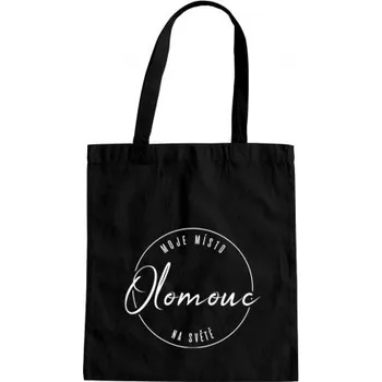 Žertovný předmět Olomouc - moje místo na světě - taška s potiskem- Tričkový.cz