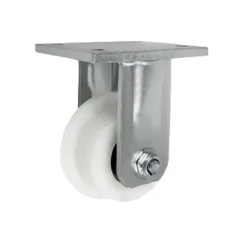 Pojezdové kolečko Plastové kolo s nákolkem ve vidlici 95 mm